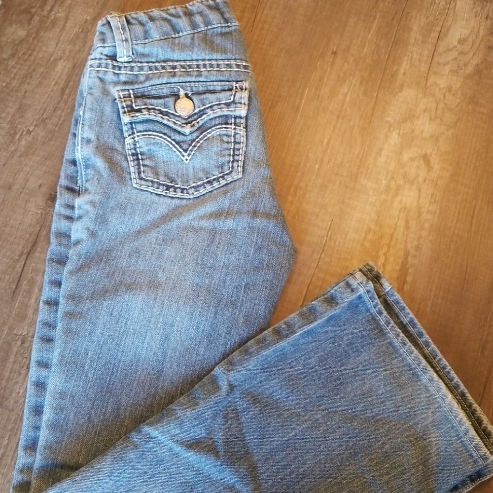 Girls Levi bootcut jeans